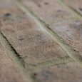 Grey Brown handmade brick, shot along the brick to show texture